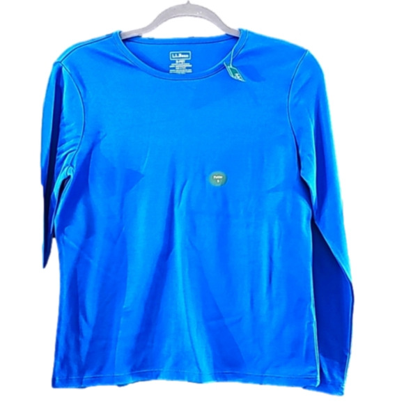 L.L. BEAN SWEAT SHIRT ROYAL BLUE SIZE SMALL NWT - Picture 1 of 6